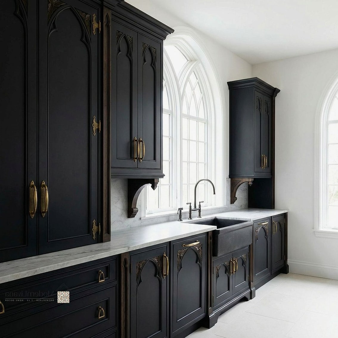 27 Black Cabinets Ideas Trending on Pinterest This Year 28 Black Cabinets with Concealed Hardware