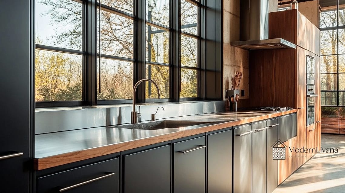 Blackened Steel Range