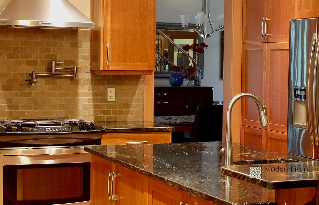 Black Granite Mosaic
