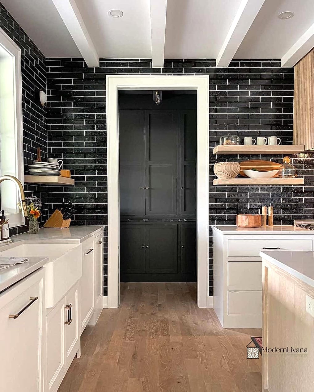 Black Grout Instead of White