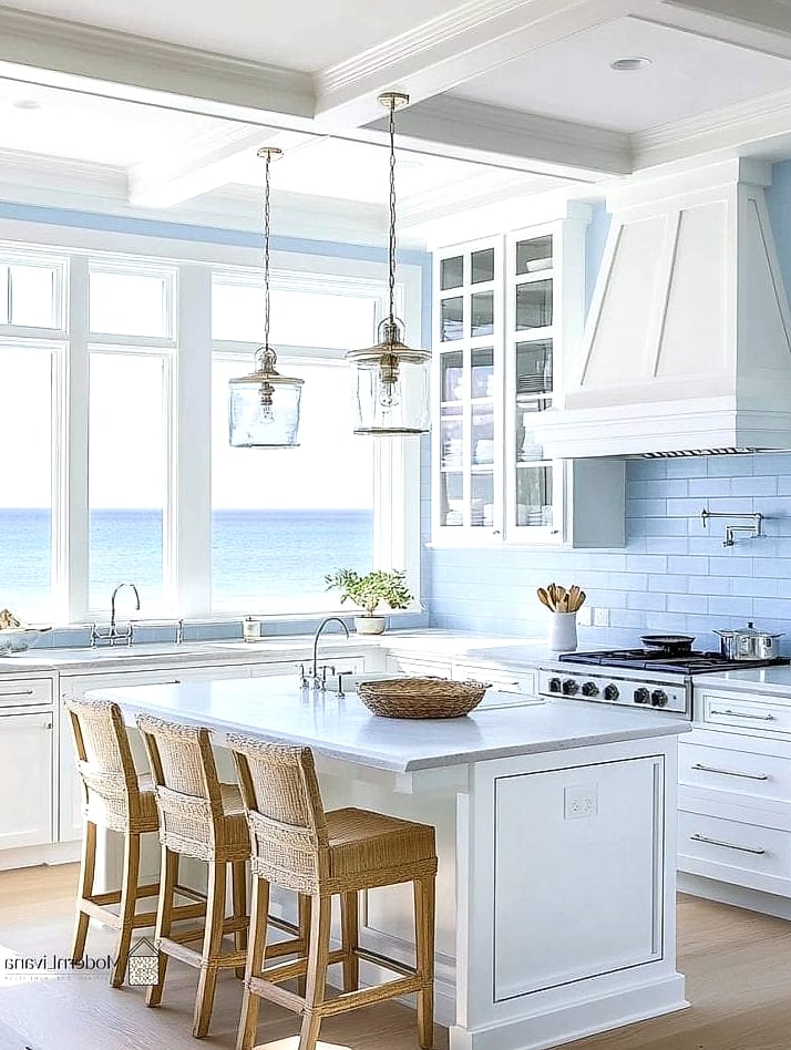 Blue and White Color Palette