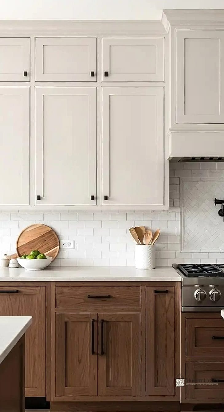 Blush and Walnut Combination