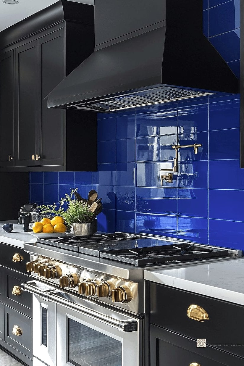 Bold Black and White Checkered Tile