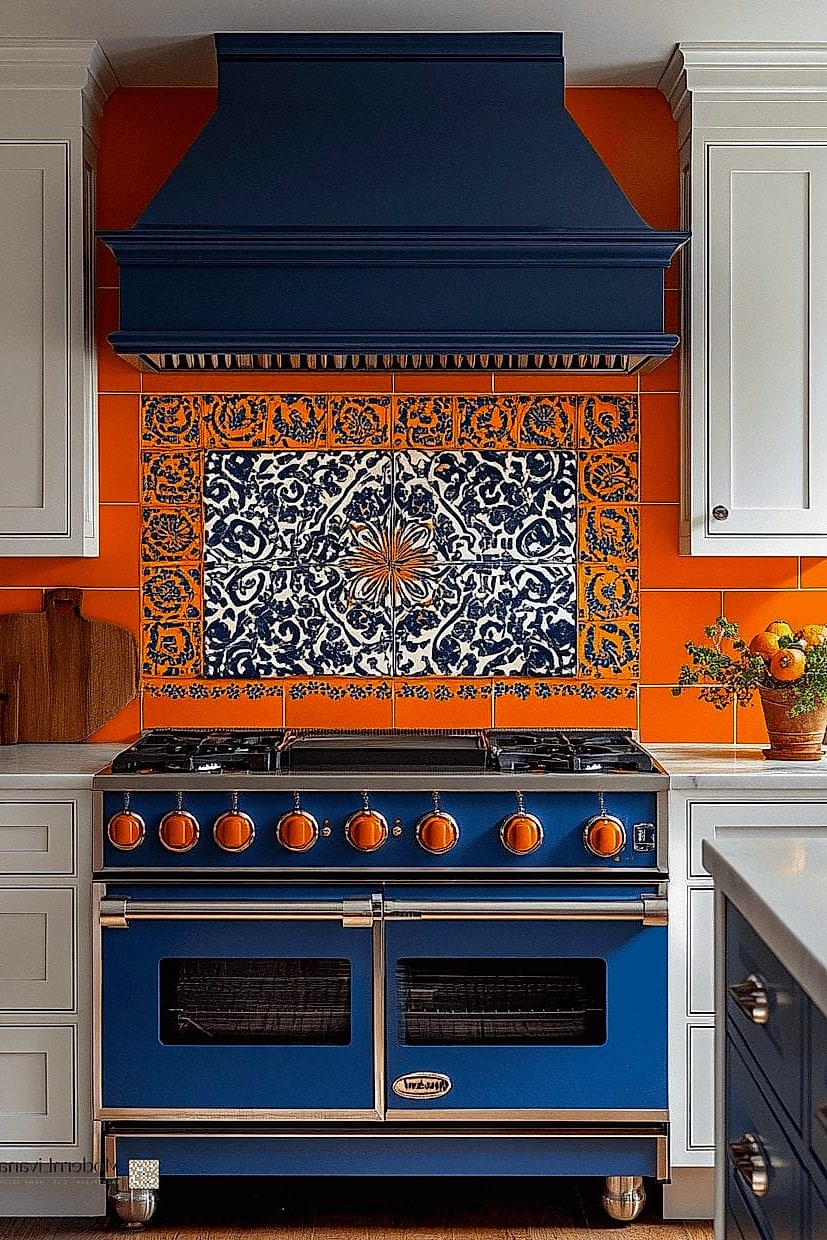 Bold Color Block Tile