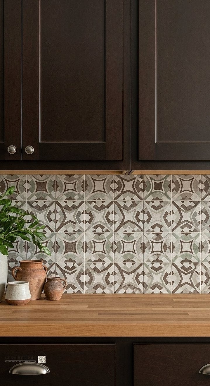 Bold Encaustic Tile Pattern