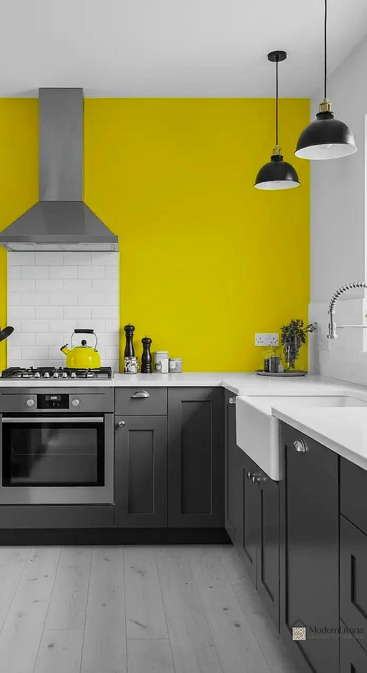 A Bold Statement Backsplash