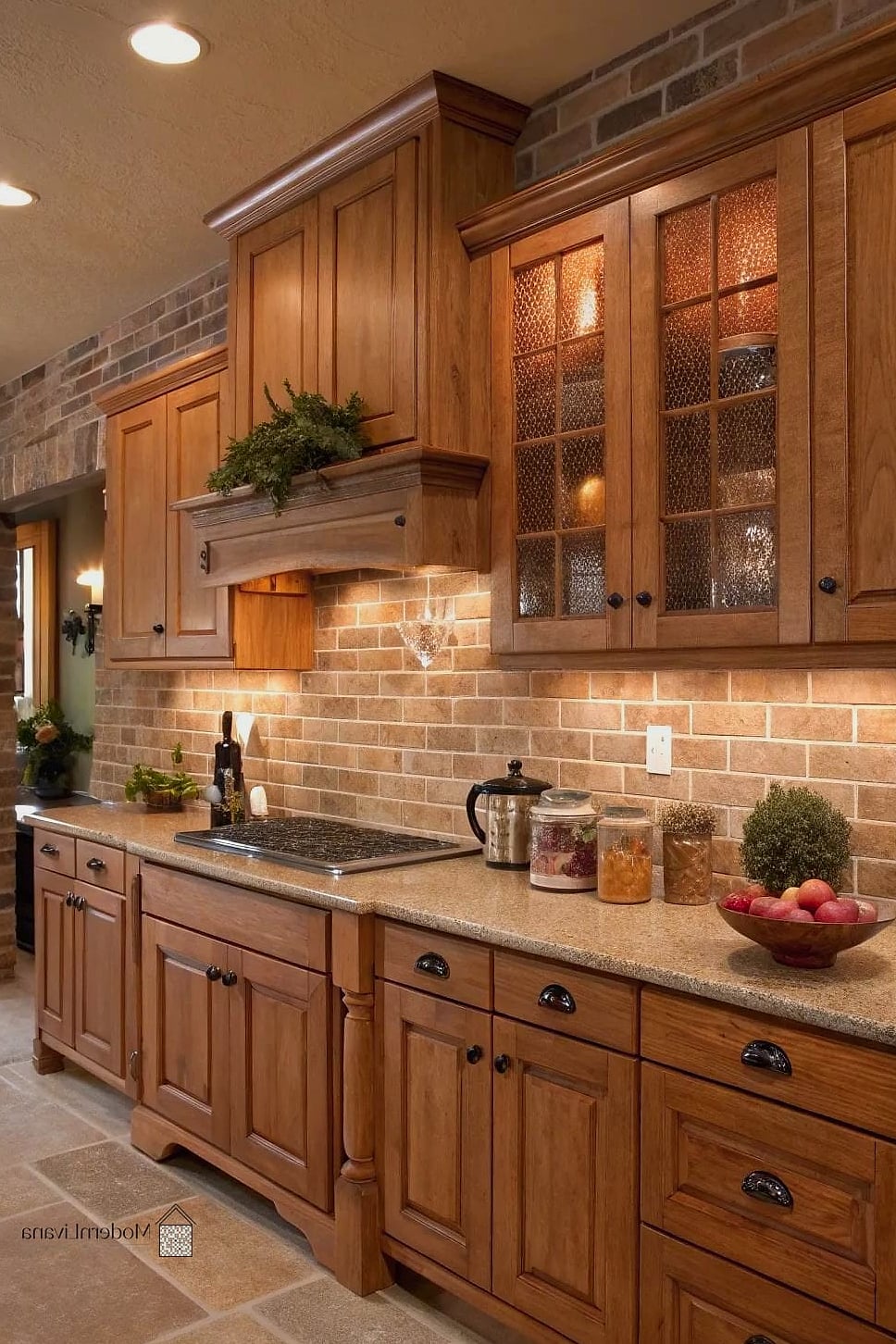 Brick-Look Ceramic Tile