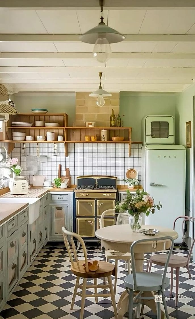Bring in a Vintage or Vintage-Style Rug
