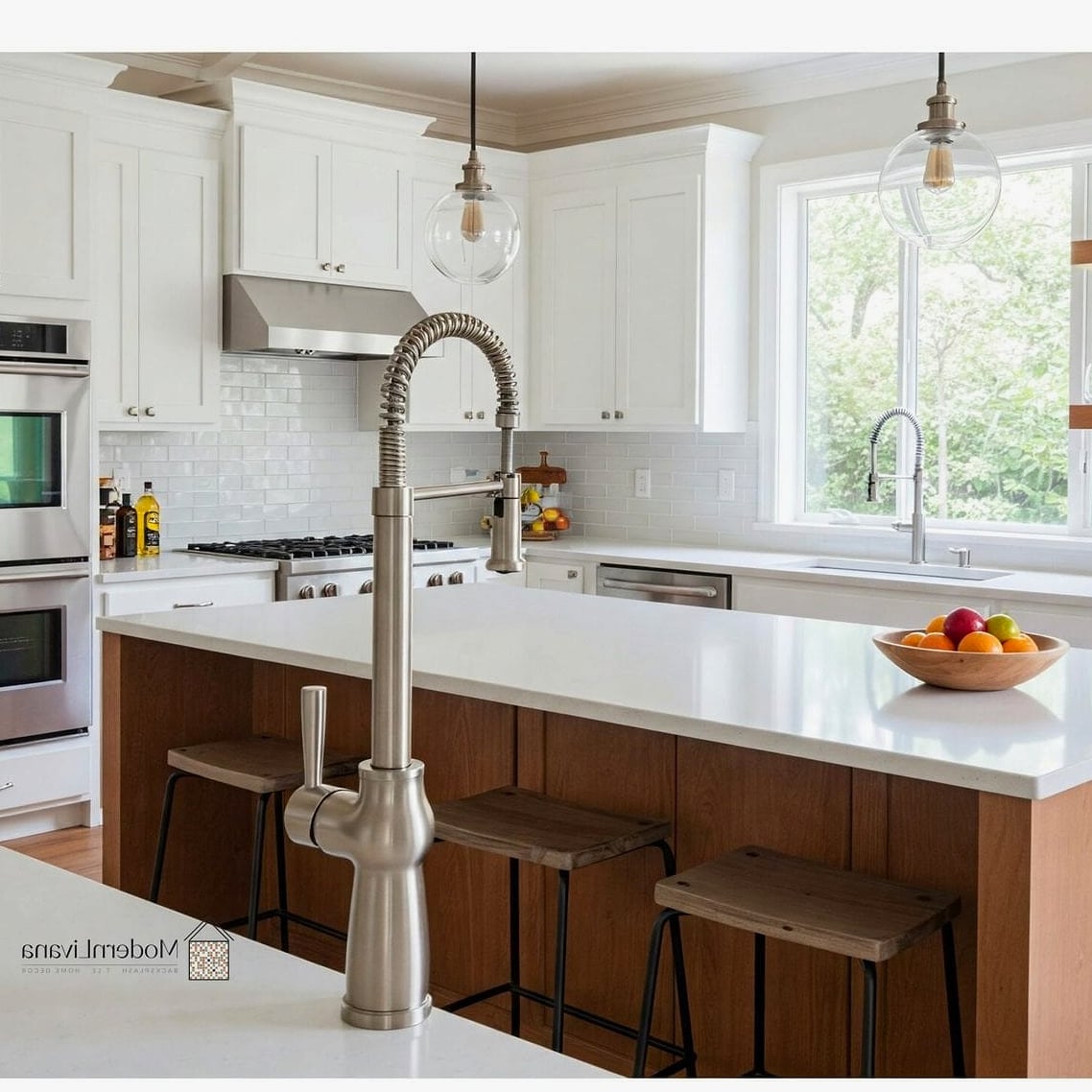27 Metal Kitchen Ideas to Inspire Your Next Renovation 13 Brushed Nickel Faucets