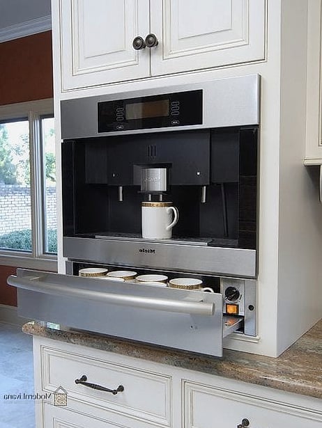 A Built-In Coffee Station