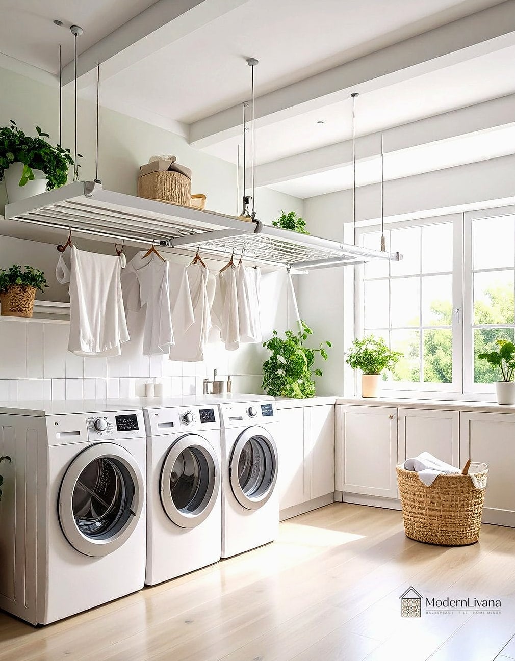 Built-In Drying Rack