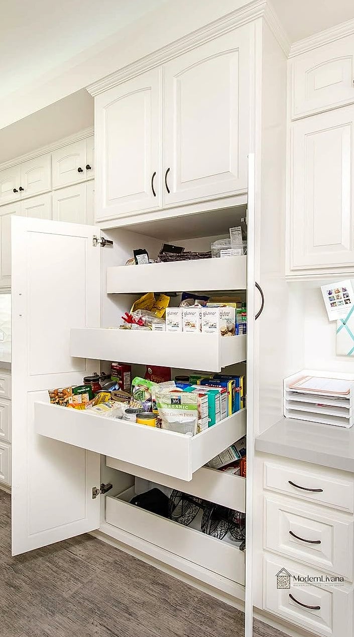 Built-In Pantry Cabinets