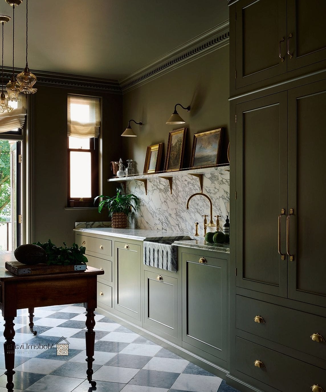29 Kitchen Cabinet Ideas for Every Home Style and Budget 18 Cabinet Color Drenching