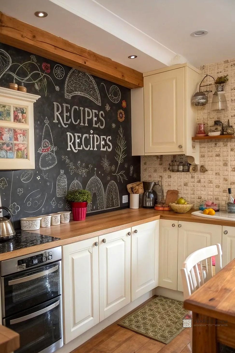 29 Best Backsplash Ideas for Every Home Style and Budget 29 Chalkboard Backsplash