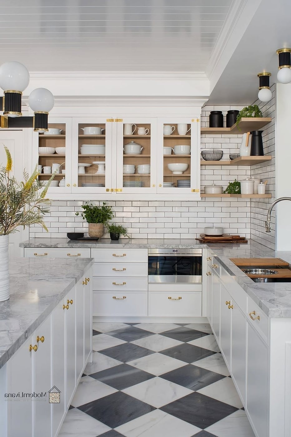 Checkerboard Flooring