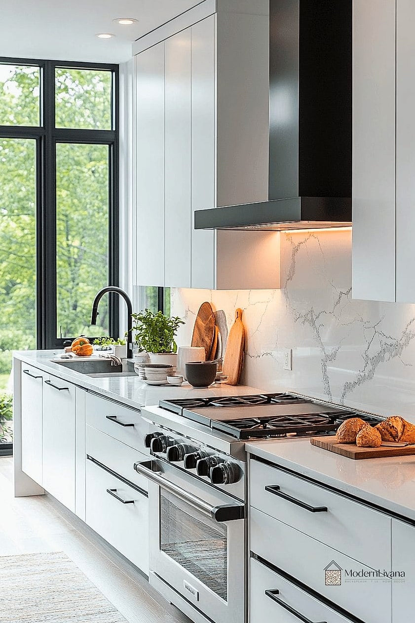 Choose a Matte Finish on Cabinets