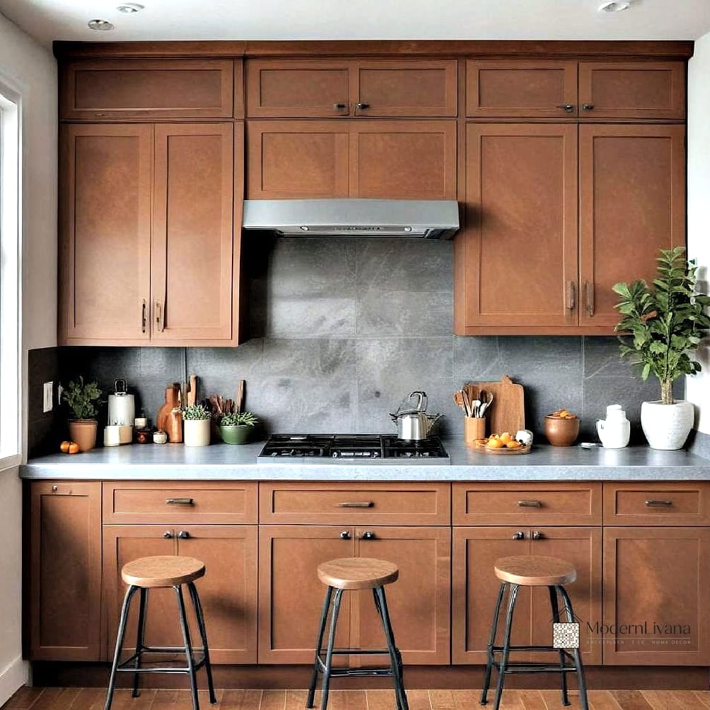 Cinnamon Spice Cabinet Interiors