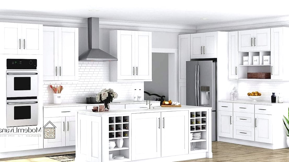 30 White Cabinets Ideas Perfect for Any Budget 2 Classic Shaker Style Cabinets