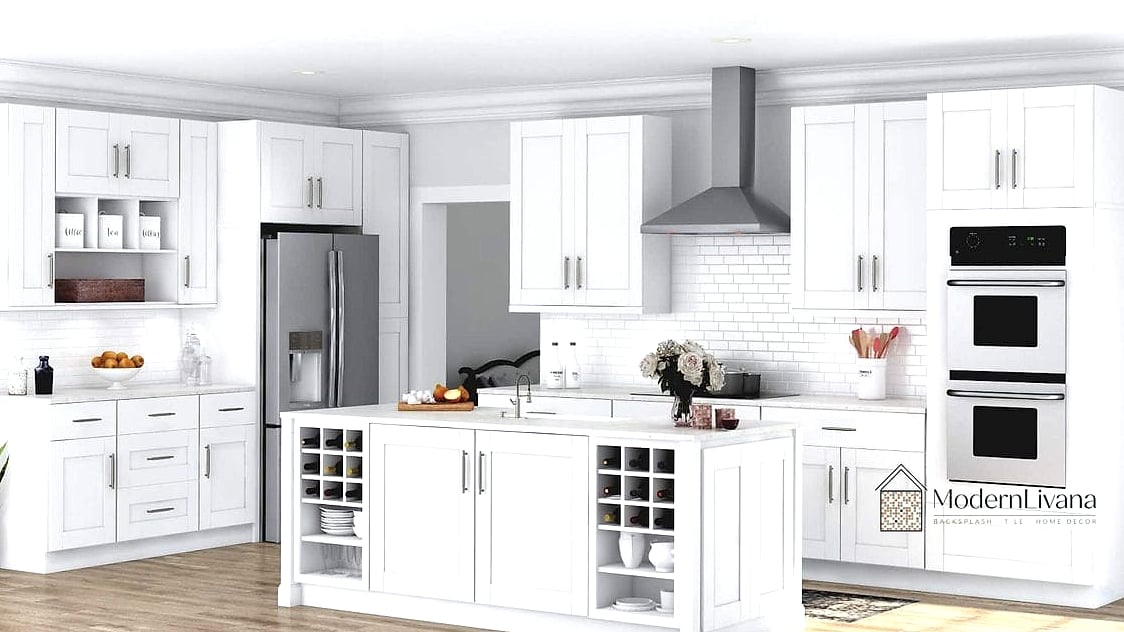25 Shaker Kitchen Ideas for Every Home Style and Budget 2 Classic White Shaker Cabinets