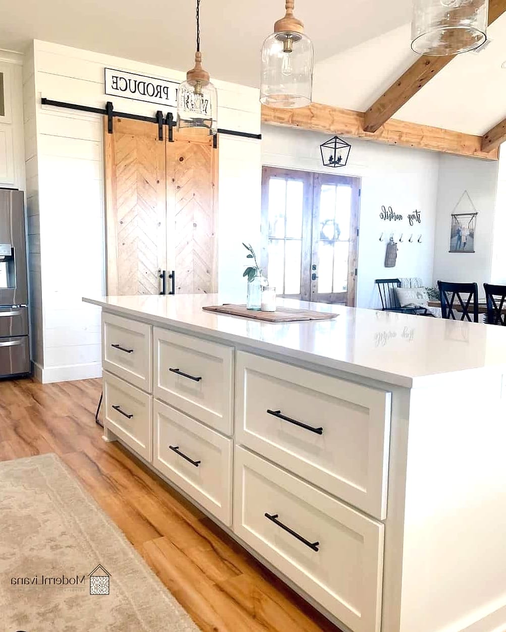 27 Kitchen Island Ideas for Every Home Style and Budget 2 Classic White Shaker Island