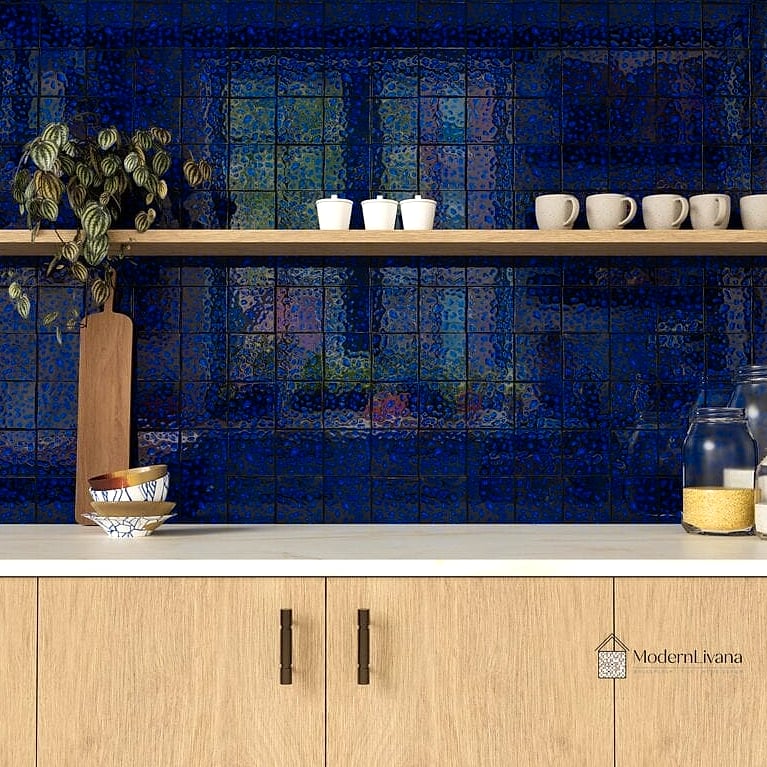 Cobalt Blue Zellige Tile
