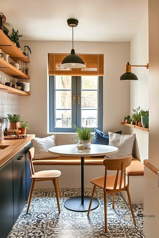 Compact Dining Nooks
