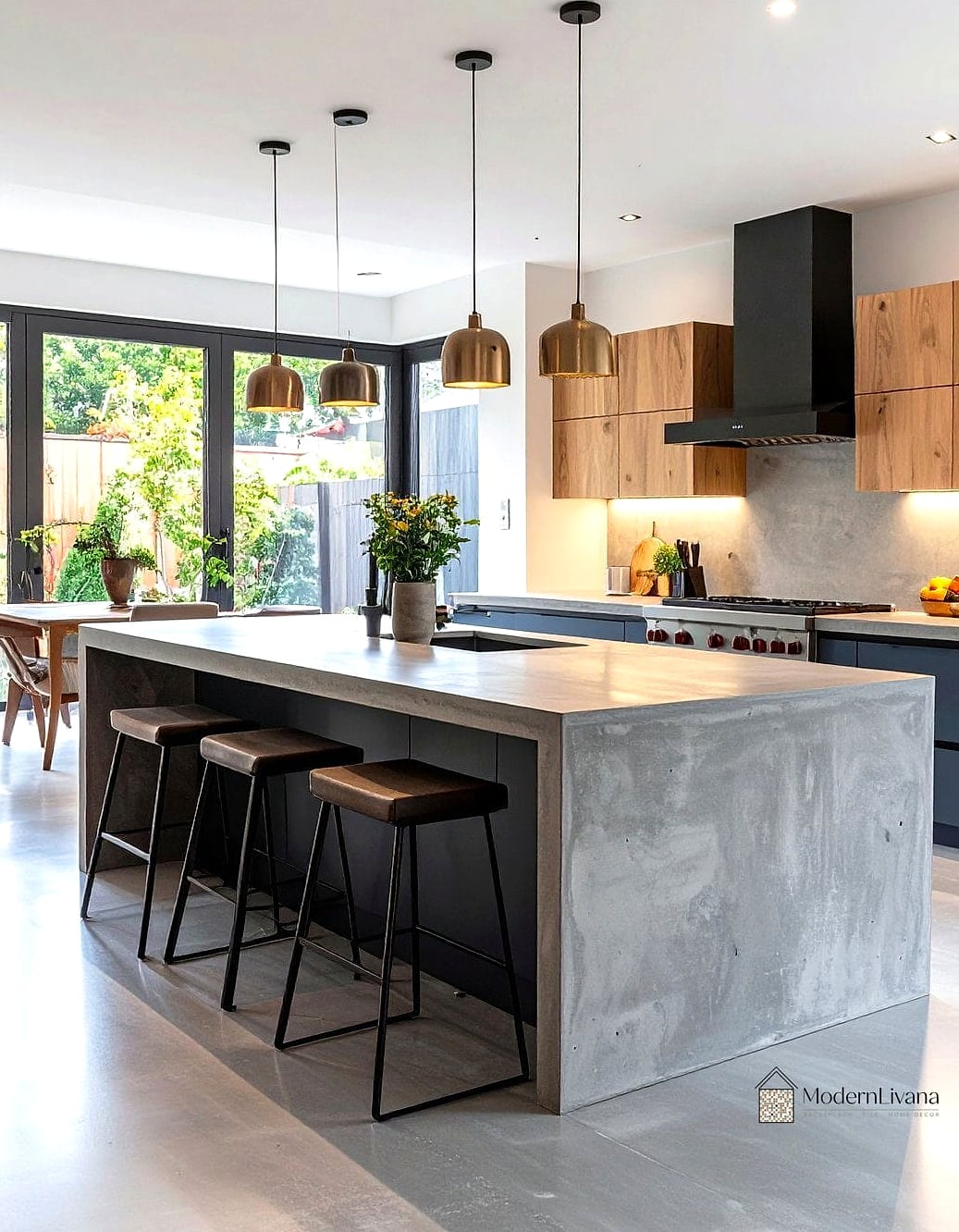 Concrete Countertop Islands