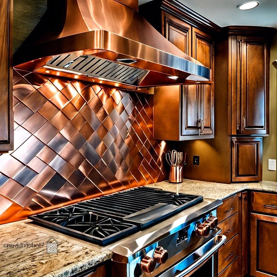 26 Kitchen with Stainless Steel Appliances Cool Ideas You Haven't Seen Before 21 Copper Accent Pieces