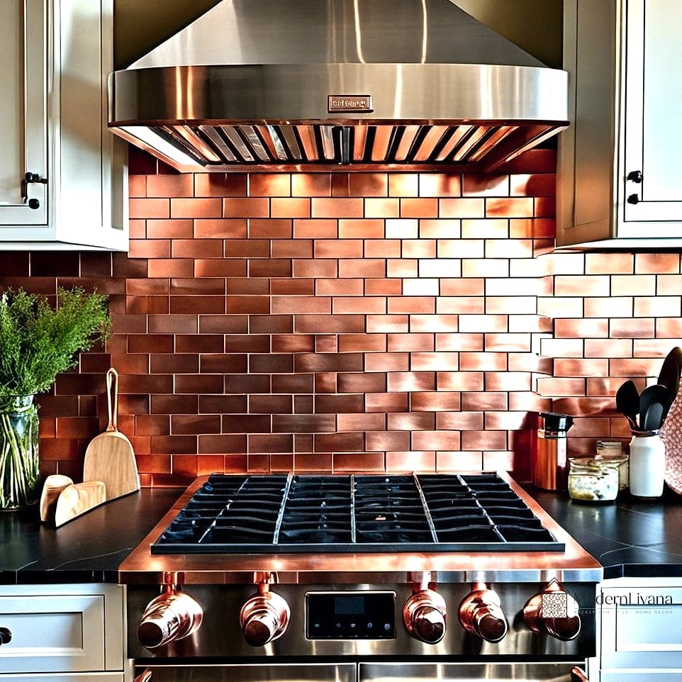 29 Best Backsplash Ideas for Every Home Style and Budget 17 Copper Backsplash