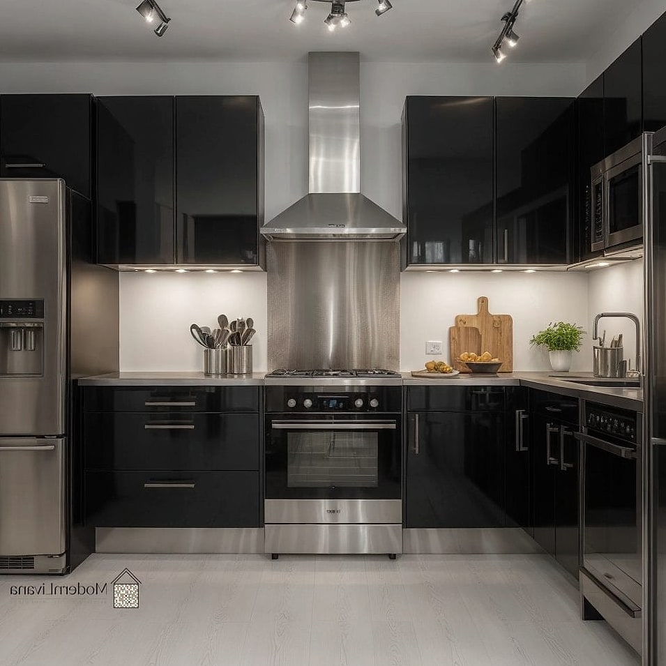 Create Contrast With a Butcher Block Island