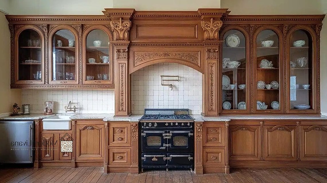Curved Cabinet Corners and Arched Openings