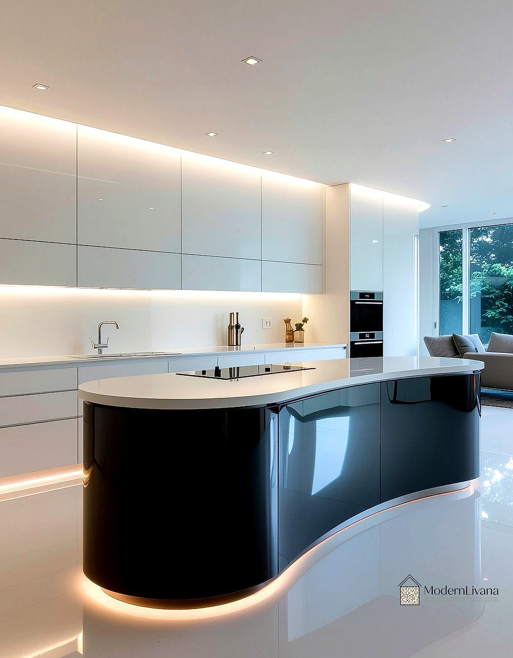 21 Modern Kitchen Ideas for Every Home Style and Budget 15 Curved Kitchen Islands