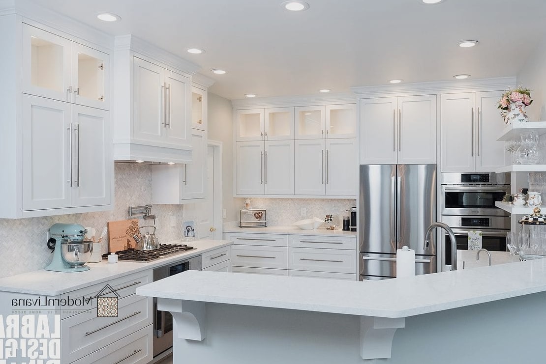 30 White Cabinets Ideas Perfect for Any Budget 32 Custom Built-In White Cabinets for Living Spaces