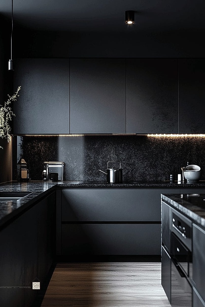Dark, Moody Cabinetry
