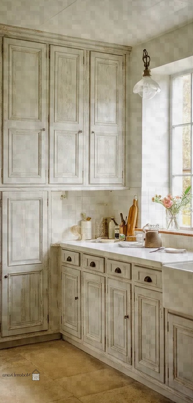 22 Kitchen Cabinet Ideas That Will Transform Your Space 20 Distressed or Antiqued Cabinet Finishes