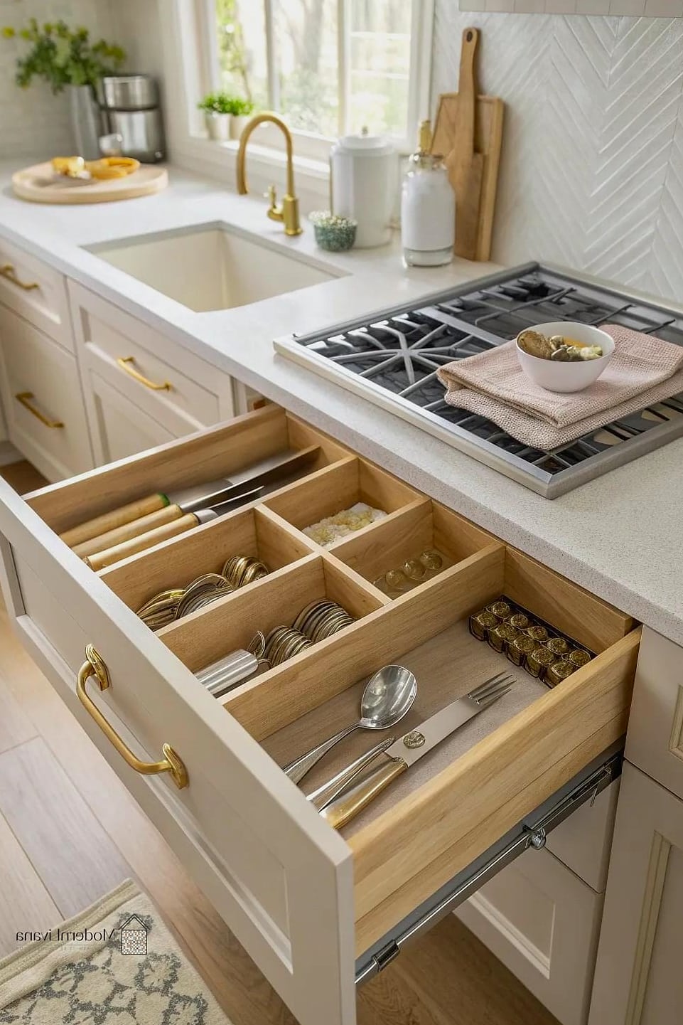 Drawer Dividers for Utensils and Tools