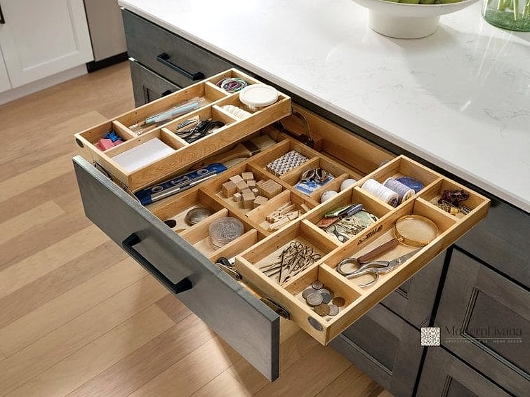30 Small Kitchen Ideas We Can't Stop Pinning 20 Drawer Organizers for Every Drawer