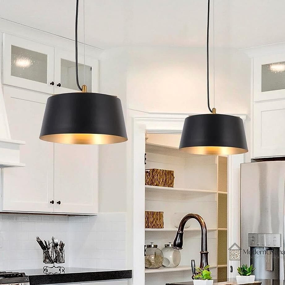 23 Pendant Lights for Kitchen Ideas That Will Change How You See Your Home 17 Drum Shade Pendants
