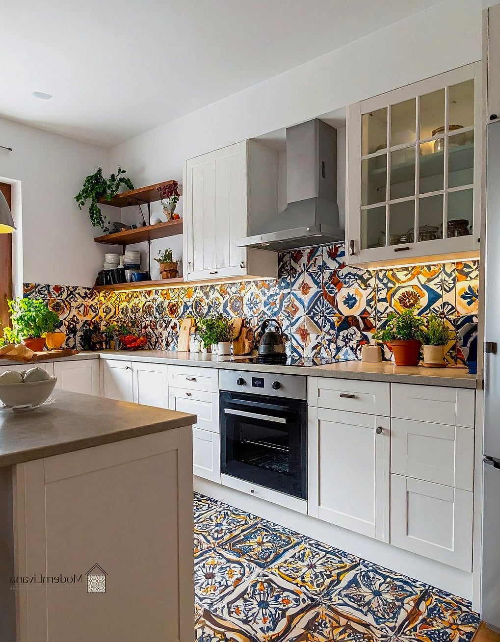 29 Best Backsplash Ideas for Every Home Style and Budget 25 Encaustic Cement Tile