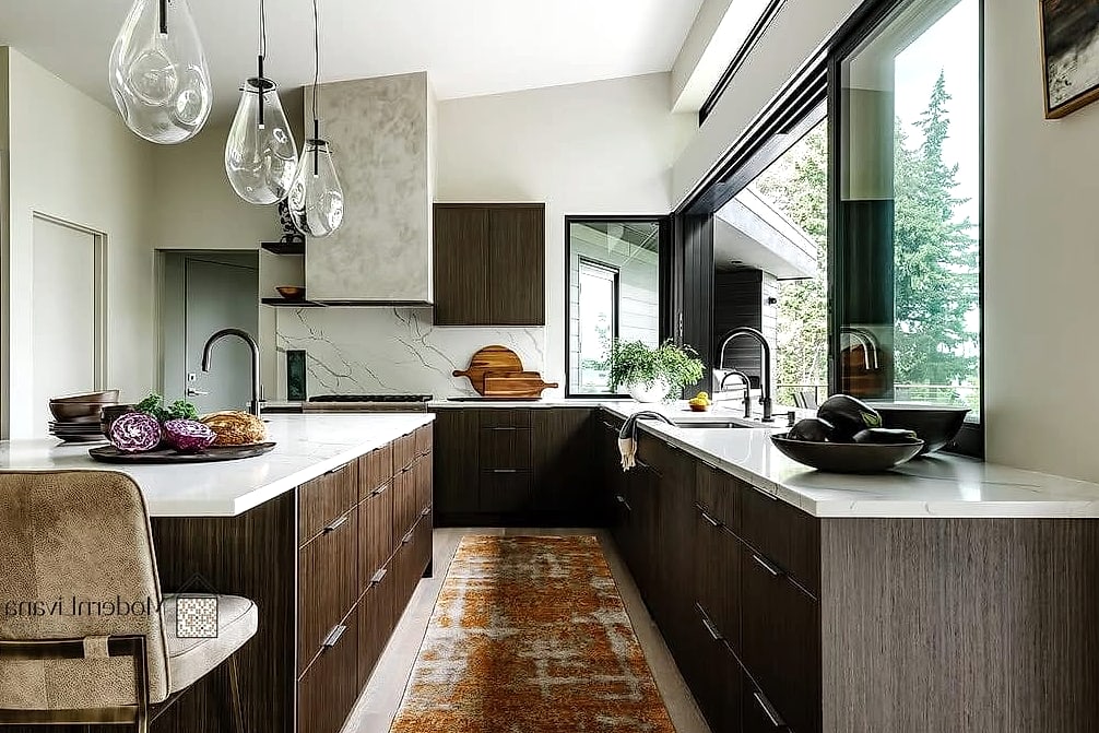26 Espresso Kitchen Ideas You Haven't Seen Before 19 Espresso Cabinets in a Galley Kitchen