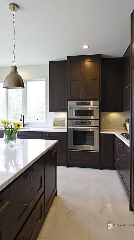 26 Espresso Kitchen Ideas You Haven't Seen Before 25 Espresso Cabinets with a Built-In Coffee Station