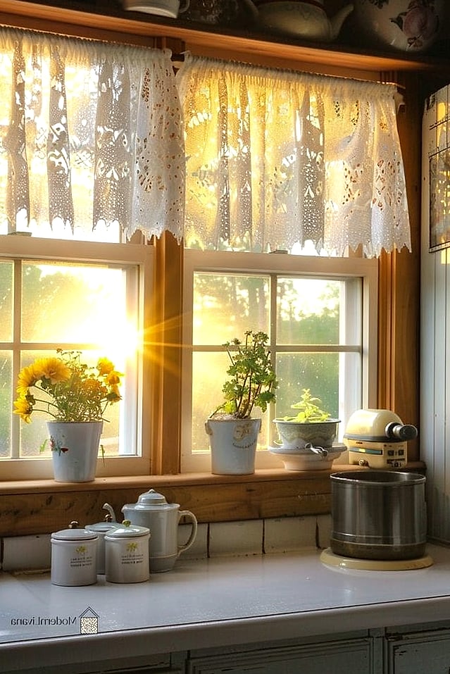 Farmhouse Gingham Curtains
