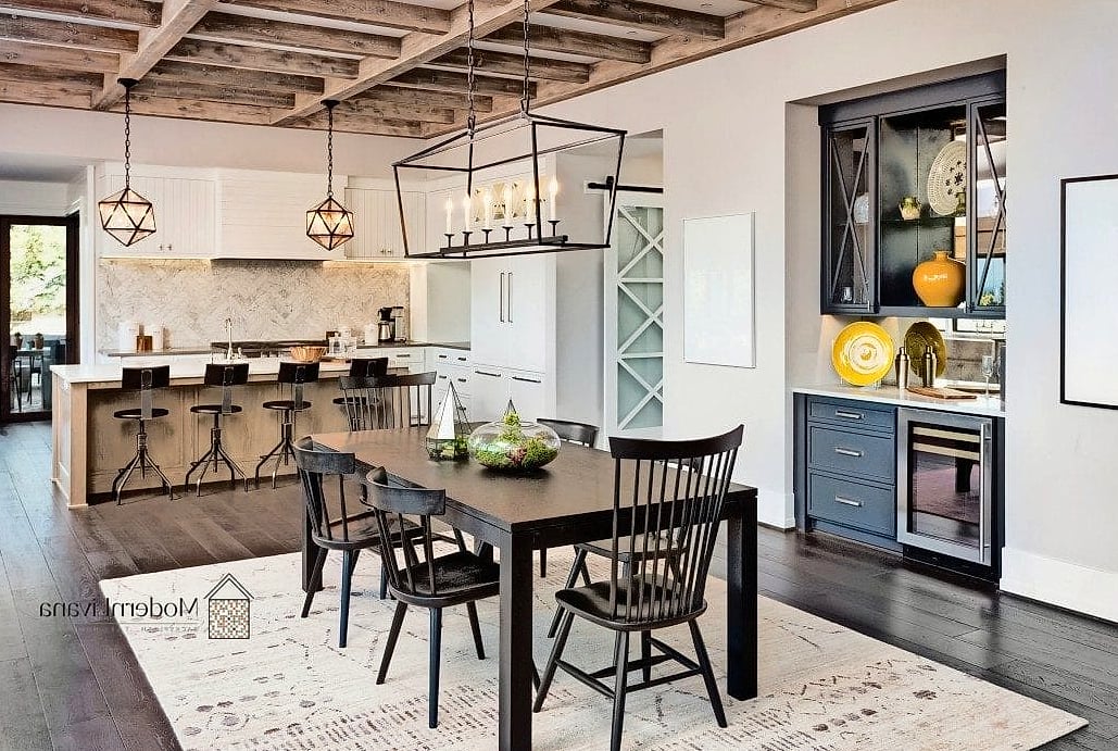 Farmhouse Style with Open Crates