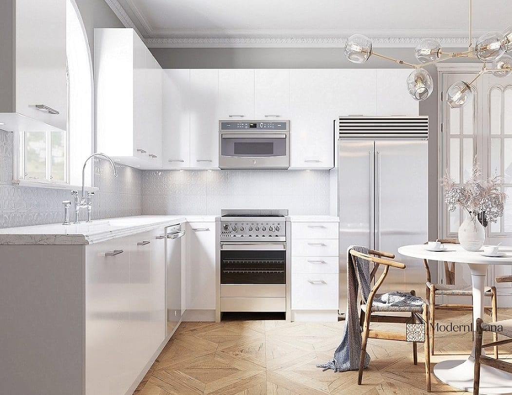 Flat-Panel Slab Cabinets