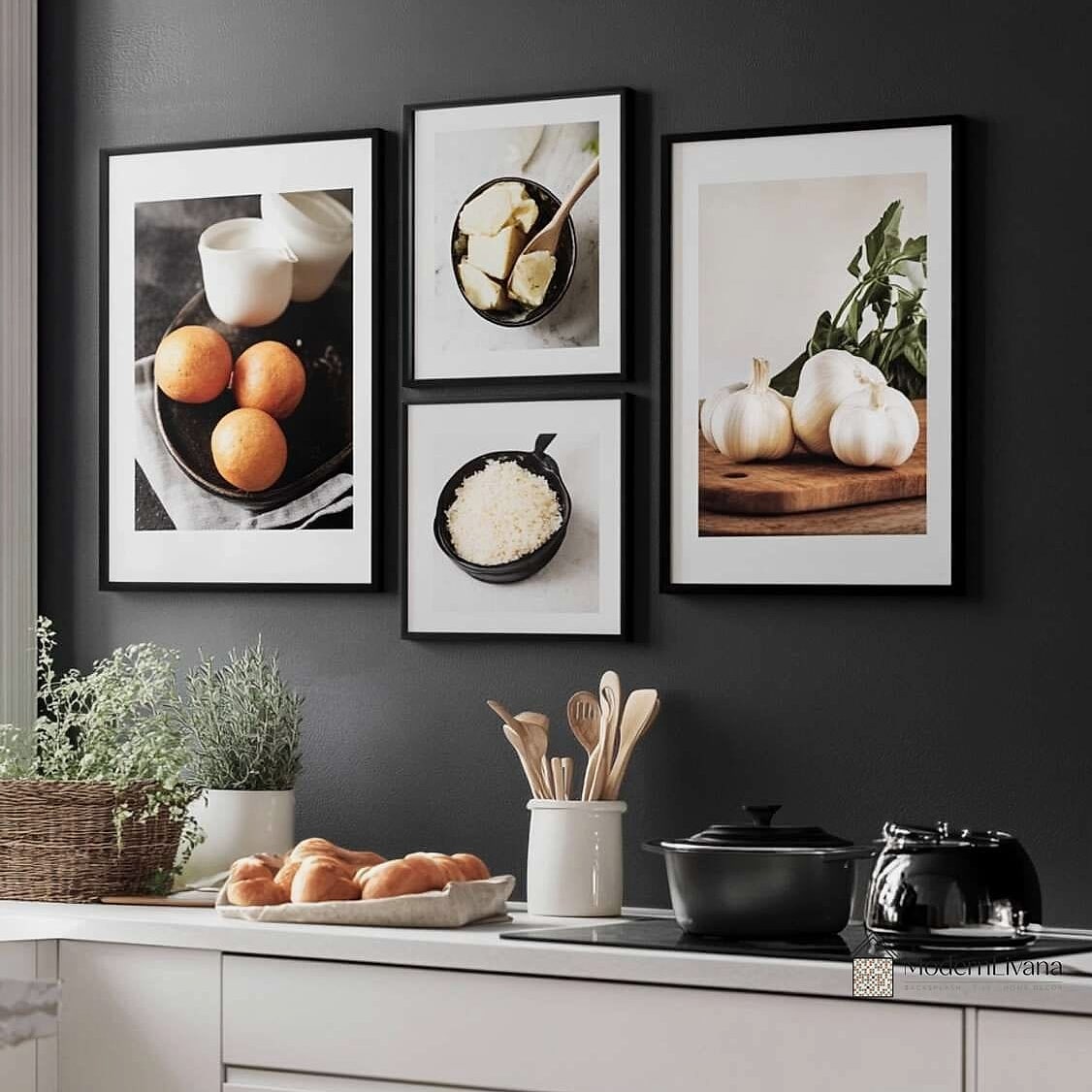 Framed Kitchen Photography