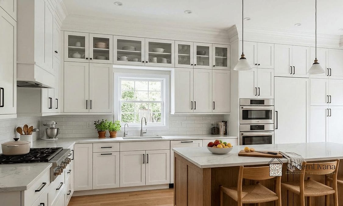 Full Height Cabinets to the Ceiling