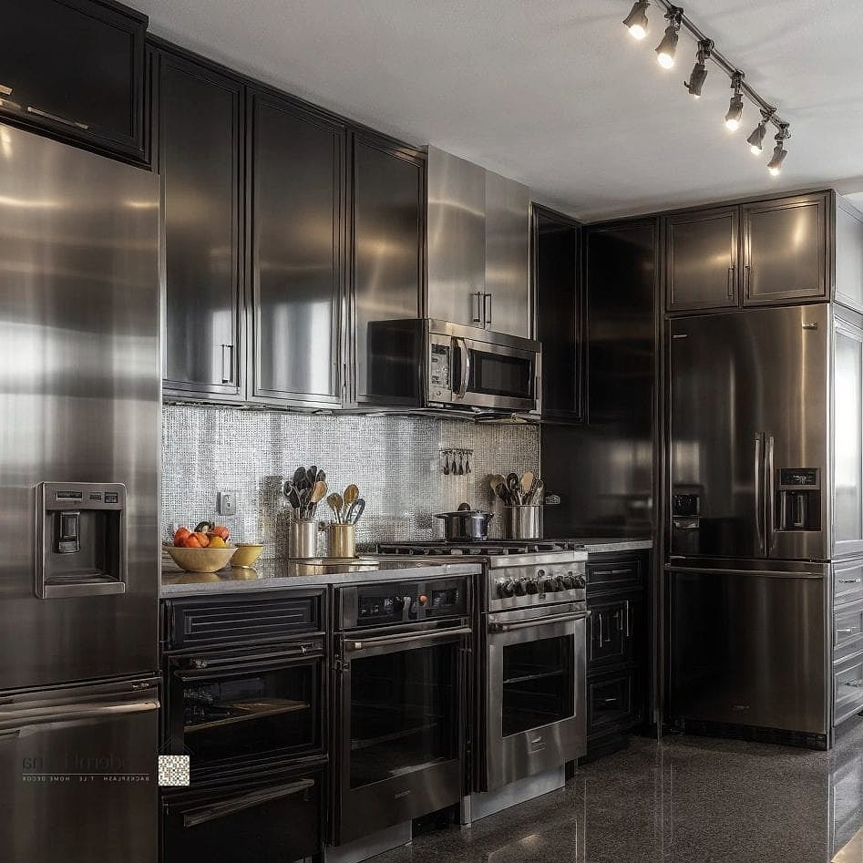 Go Full Matte Black Cabinetry
