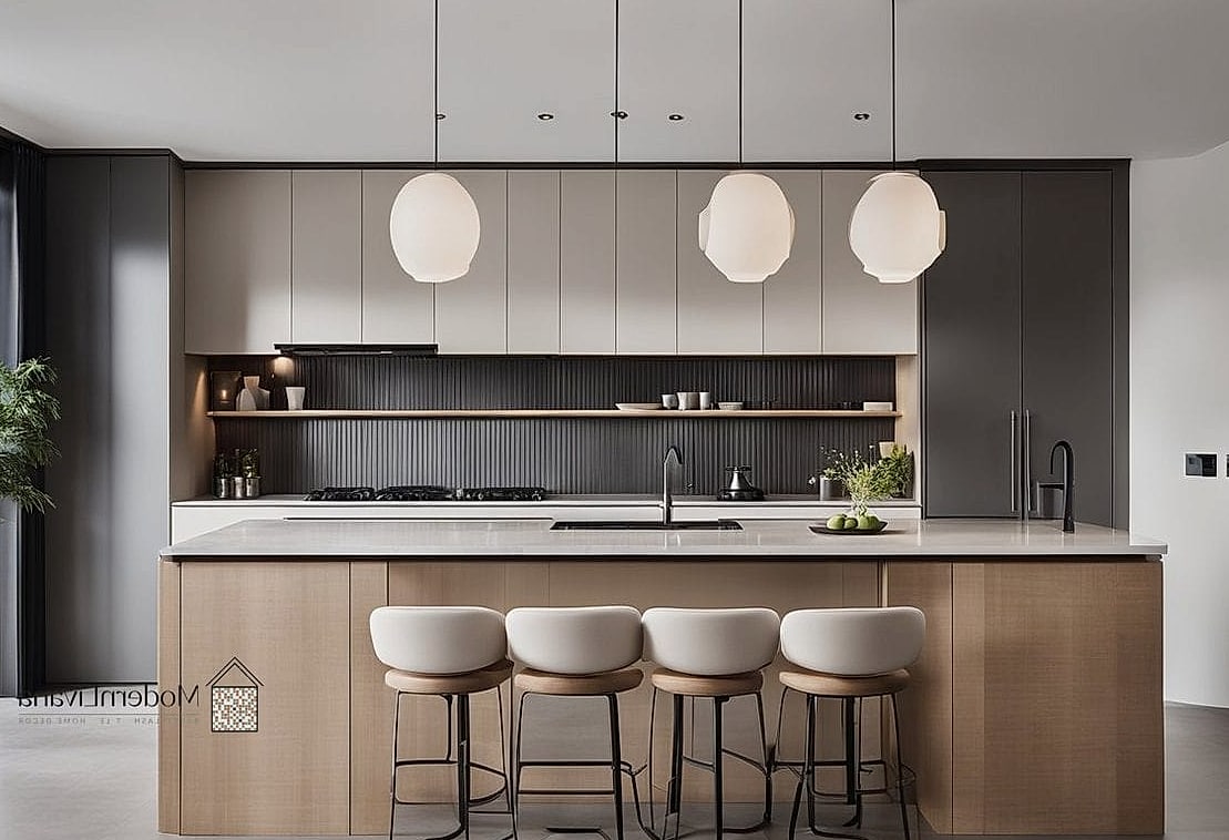 27 Minimalist Kitchen Ideas You Haven't Seen Before 26 Fully Integrated Range with No Visible Knobs or Controls