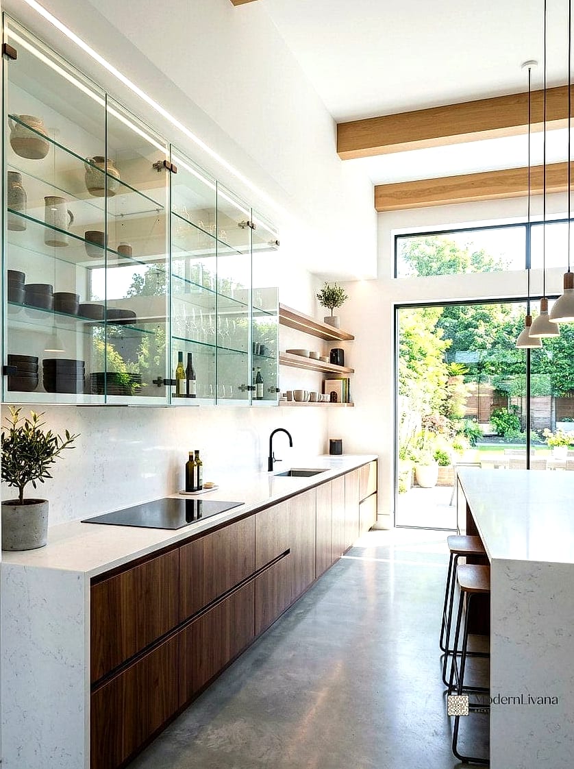 Glass-Front Cabinet Doors