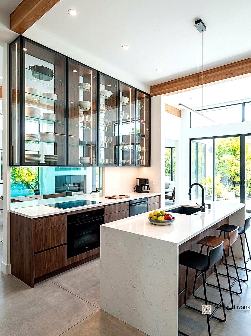 Glass-Front Cabinets